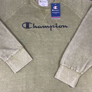 Champion Olive Green Sweatshirt 4 XL